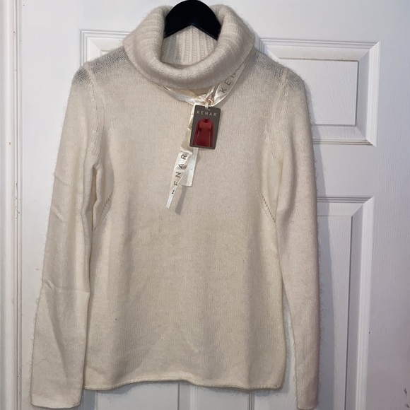 KENAR Angora Blend Sweater - Picture 2 of 7